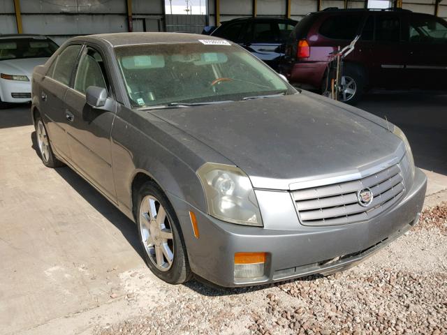 1G6DM577440105204 - 2004 CADILLAC CTS GRAY photo 1