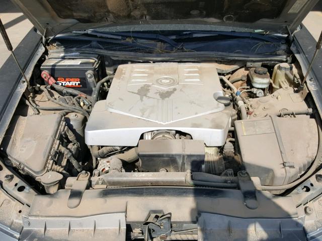 1G6DM577440105204 - 2004 CADILLAC CTS GRAY photo 7