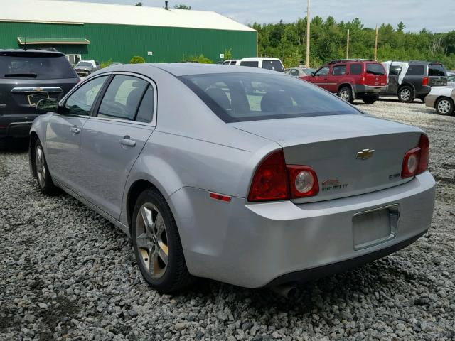 1G1ZC5E01AF176762 - 2010 CHEVROLET MALIBU 1LT ვერცხლისფერი ფოტო 3