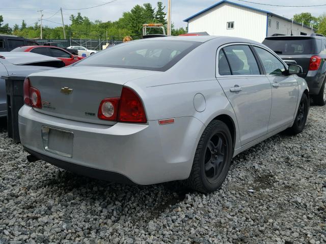 1G1ZC5E01AF176762 - 2010 CHEVROLET MALIBU 1LT ვერცხლისფერი ფოტო 4