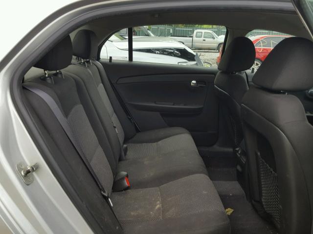 1G1ZC5E01AF176762 - 2010 CHEVROLET MALIBU 1LT ვერცხლისფერი ფოტო 6