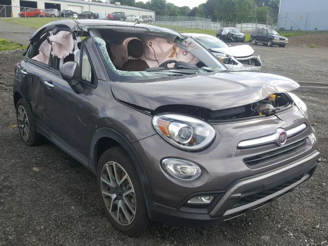 ZFBCFYET4GP376475 - 2016 FIAT 500X TREKK BROWN photo 1