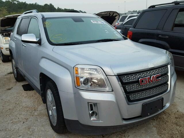 2GKFLWE51C6111715 - 2012 GMC TERRAIN SL SILVER photo 1