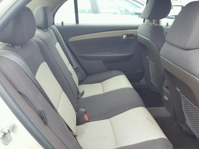 1G1ZC5EB6AF142981 - 2010 CHEVROLET MALIBU 1LT GOLD photo 6