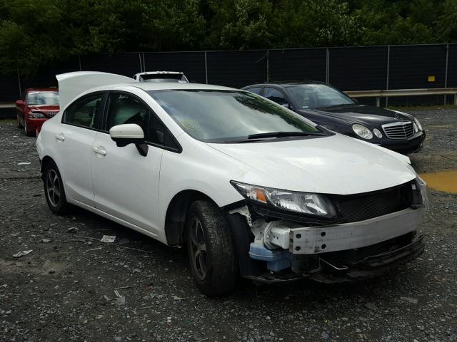 19XFB2F70FE217259 - 2015 HONDA CIVIC SE WHITE photo 1