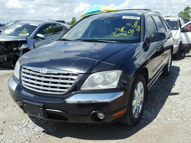 2C8GF78455R560198 - 2005 CHRYSLER PACIFICA L BLACK photo 2