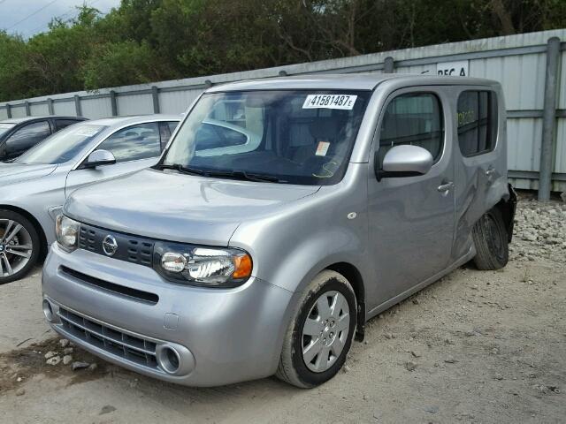 JN8AZ28R99T107072 - 2009 NISSAN CUBE SILVER photo 2