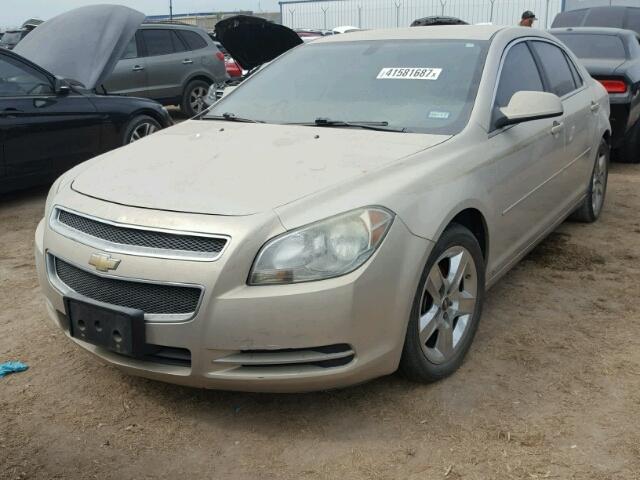 1G1ZH57B59F246369 - 2009 CHEVROLET MALIBU GOLD photo 2