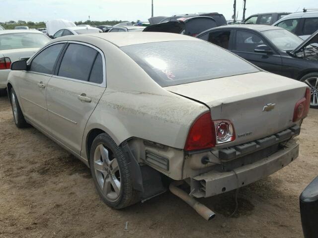 1G1ZH57B59F246369 - 2009 CHEVROLET MALIBU GOLD photo 3