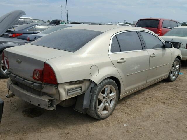 1G1ZH57B59F246369 - 2009 CHEVROLET MALIBU GOLD photo 4