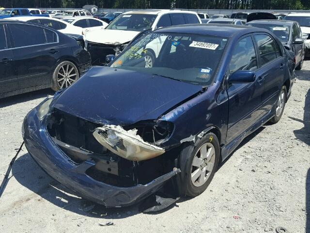 1NXBR32EX5Z452042 - 2005 TOYOTA COROLLA CE BLUE photo 2