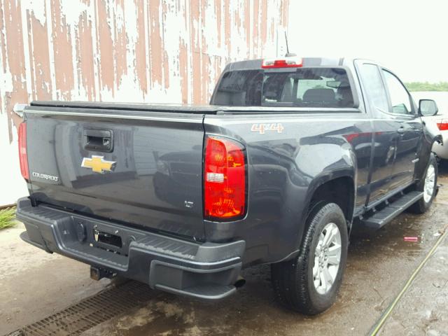 1GCHTCE31G1142148 - 2016 CHEVROLET COLORADO L GRAY photo 4