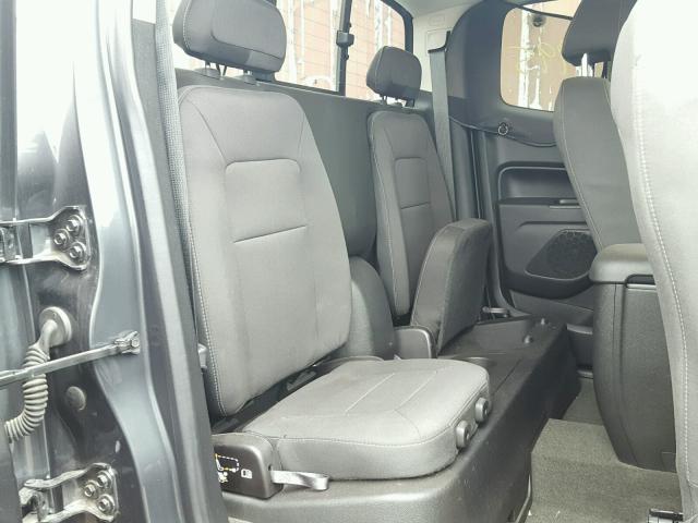 1GCHTCE31G1142148 - 2016 CHEVROLET COLORADO L GRAY photo 6