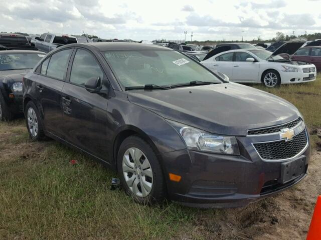 1G1PA5SH6E7236686 - 2014 CHEVROLET CRUZE LS GRAY photo 1