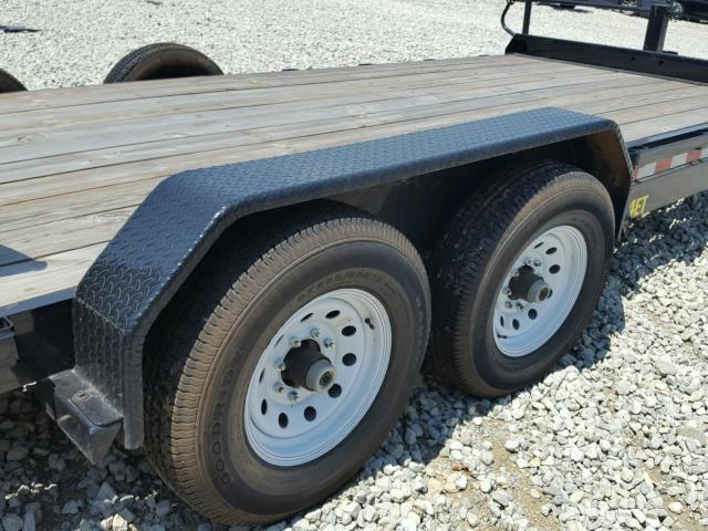 16VEX202XJ2097636 - 2018 UTILITY TRAILER BLACK photo 6