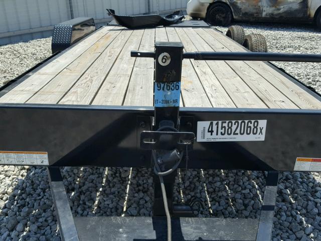 16VEX202XJ2097636 - 2018 UTILITY TRAILER BLACK photo 8
