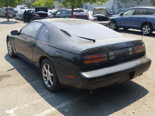 JN1RZ26D1TX590551 - 1996 NISSAN 300ZX 2+2 BLACK photo 3