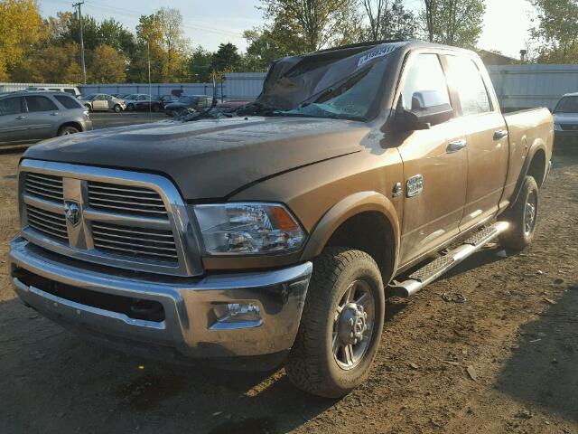 3C6UD5GL3CG122765 - 2012 DODGE RAM 2500 BROWN photo 2