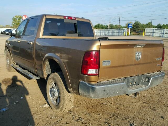 3C6UD5GL3CG122765 - 2012 DODGE RAM 2500 BROWN photo 3