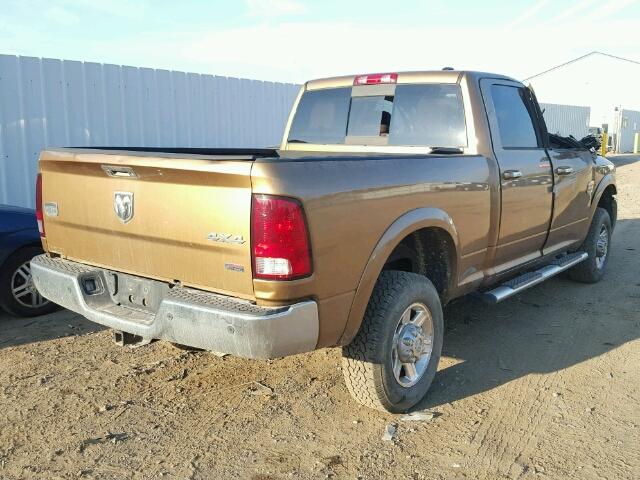 3C6UD5GL3CG122765 - 2012 DODGE RAM 2500 BROWN photo 4