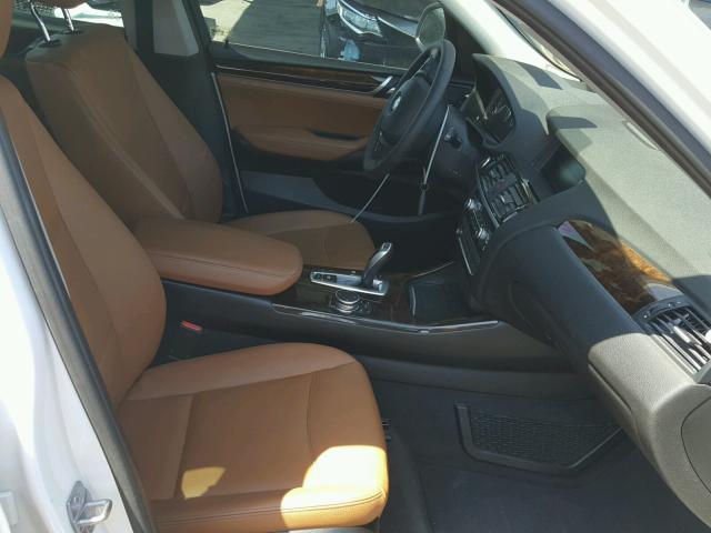 5UXWZ7C54G0M83775 - 2016 BMW X3 SDRIVE2 WHITE photo 5