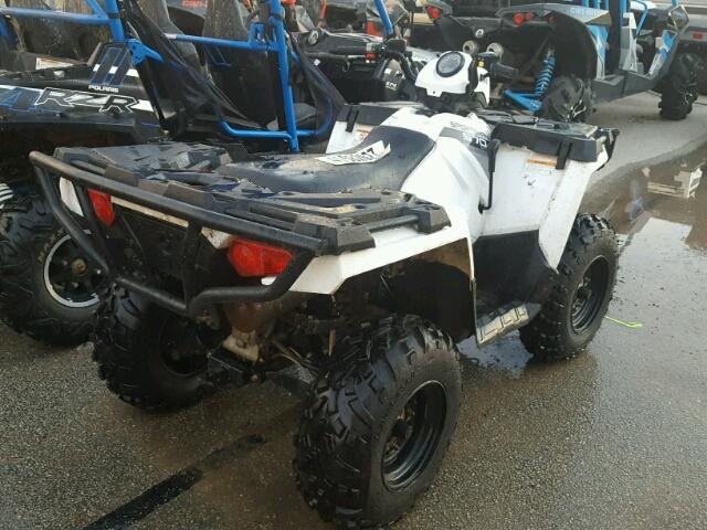 4XASEE570FA654858 - 2015 POLARIS SPORTSMAN WHITE photo 4