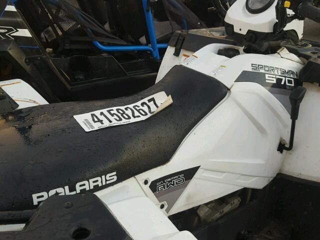 4XASEE570FA654858 - 2015 POLARIS SPORTSMAN WHITE photo 5