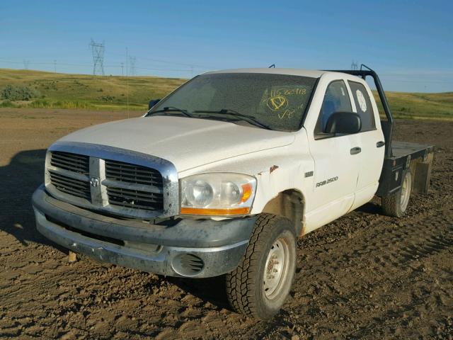 3D7KS28D66G123253 - 2006 DODGE RAM 2500 S თეთრი ფოტო 2