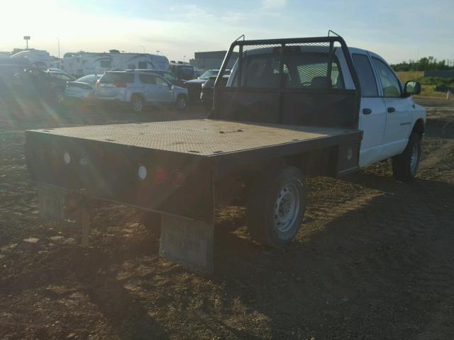 3D7KS28D66G123253 - 2006 DODGE RAM 2500 S თეთრი ფოტო 4