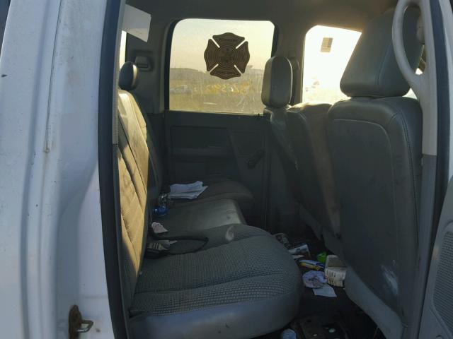 3D7KS28D66G123253 - 2006 DODGE RAM 2500 S თეთრი ფოტო 6