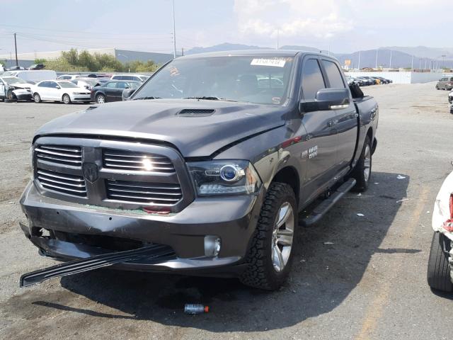 1C6RR7MT9GS181194 - 2016 RAM 1500 SPORT GRAY photo 2