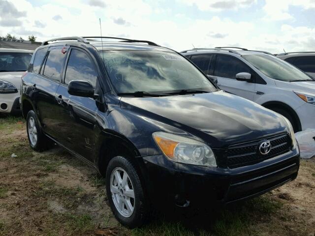 JTMZD33V466015725 - 2006 TOYOTA RAV4 BLACK photo 1