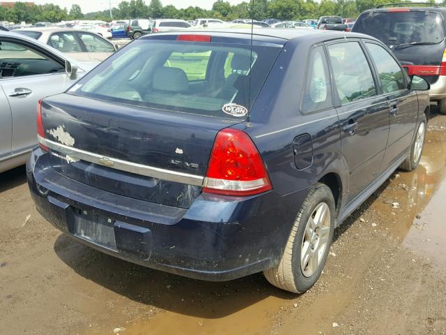 1G1ZT61846F107847 - 2006 CHEVROLET MALIBU MAX 蓝色 照片 4
