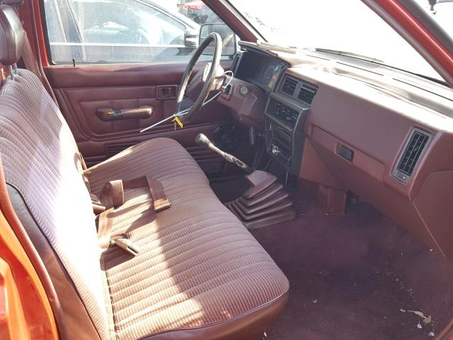 1N6SD11S0NC371715 - 1992 NISSAN TRUCK SHOR RED photo 5