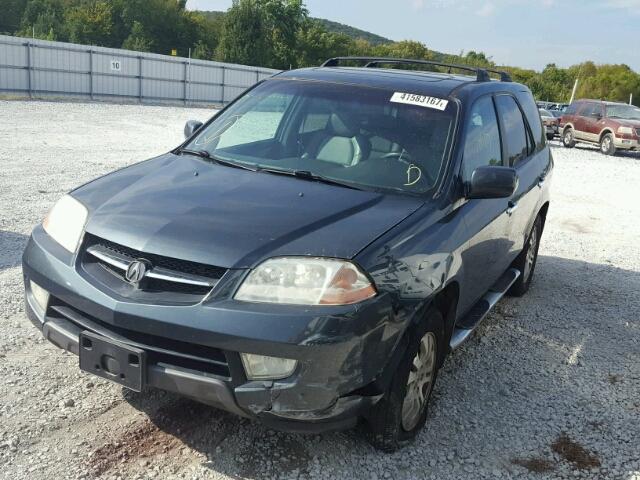 2HNYD18683H555746 - 2003 ACURA MDX GRAY photo 2