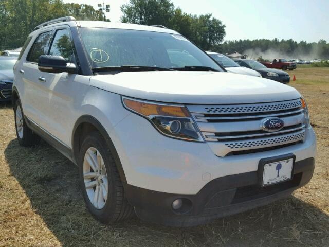 1FM5K7D88DGA82366 - 2013 FORD EXPLORER WHITE photo 1