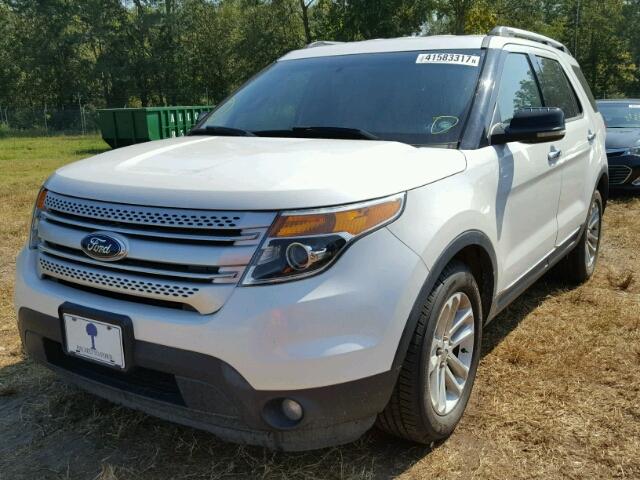 1FM5K7D88DGA82366 - 2013 FORD EXPLORER WHITE photo 2