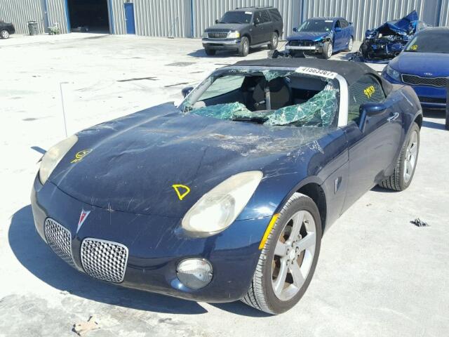 1G2MB35B37Y107289 - 2007 PONTIAC SOLSTICE BLUE photo 2