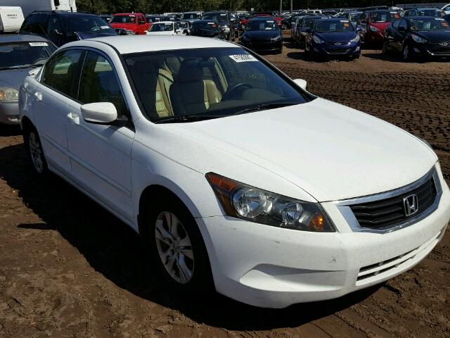 1HGCP26448A021892 - 2008 HONDA ACCORD LXP WHITE photo 1