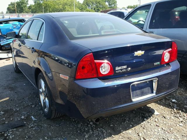 1G1ZC5E04AF205672 - 2010 CHEVROLET MALIBU 1LT 蓝色 照片 3