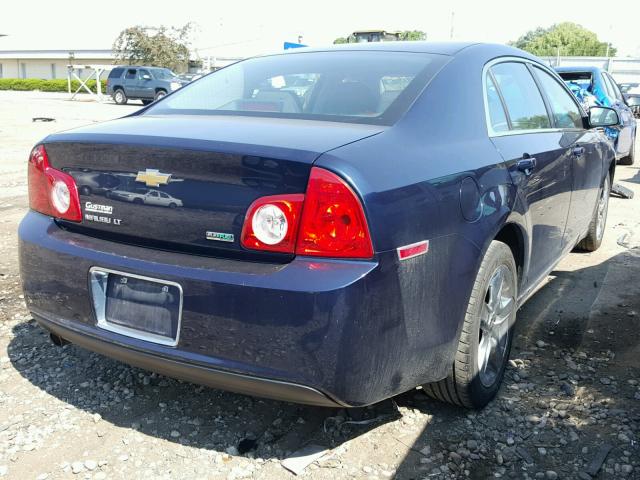1G1ZC5E04AF205672 - 2010 CHEVROLET MALIBU 1LT 蓝色 照片 4