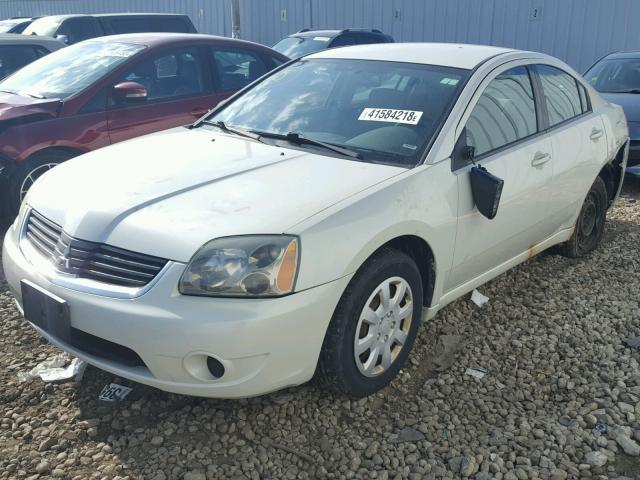 4A3AB36F27E063316 - 2007 MITSUBISHI GALANT ES WHITE photo 2