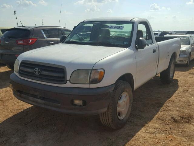 5TBJN32102S234306 - 2002 TOYOTA TUNDRA WHITE photo 2