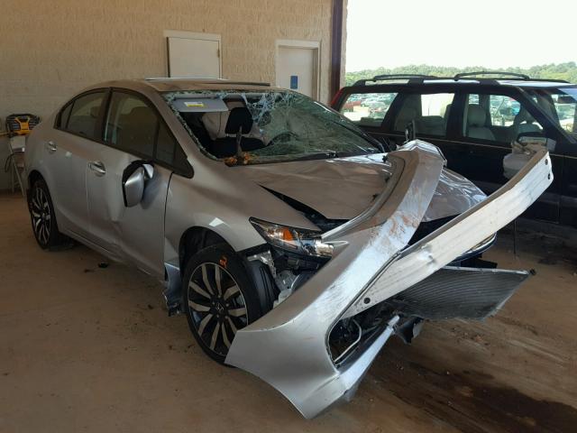 19XFB2F95EE038764 - 2014 HONDA CIVIC EXL 银色 照片 1