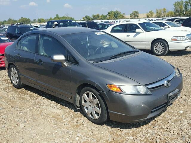 1HGFA16588L100701 - 2008 HONDA CIVIC LX BROWN photo 1