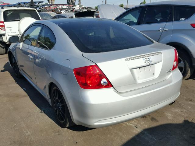 JTKDE177650036870 - 2005 TOYOTA SCION TC 银色 照片 3