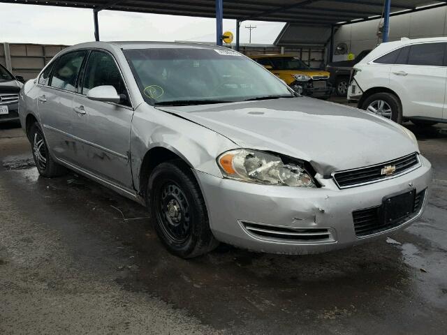 2G1WS551469283707 - 2006 CHEVROLET IMPALA POL SILVER photo 1