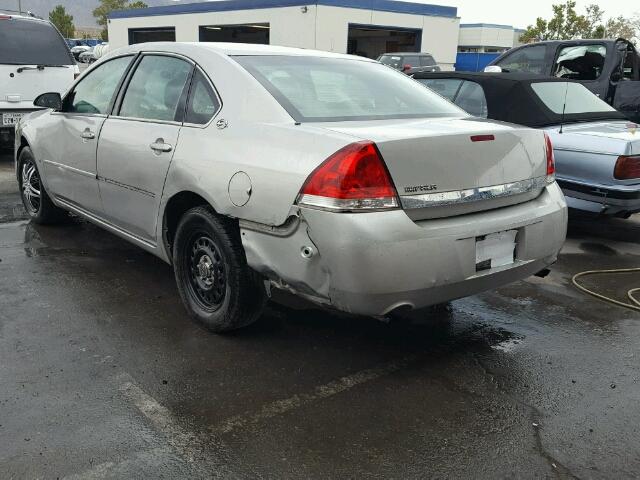 2G1WS551469283707 - 2006 CHEVROLET IMPALA POL SILVER photo 3