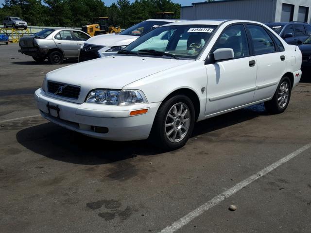 YV1VS27514F036788 - 2004 VOLVO S40 1.9T WHITE photo 2