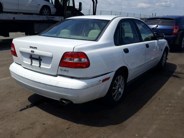 YV1VS27514F036788 - 2004 VOLVO S40 1.9T WHITE photo 4